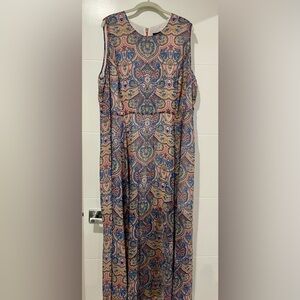 Tommy Hilfiger Multicolor Paisley Maxi Dress